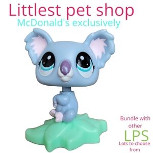 Hasbro Littlest Pet Shop MCDONALD'S koala bear collectible toy